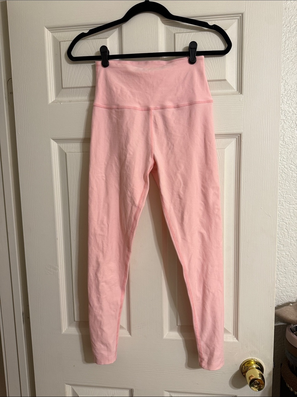 Beyond Yoga Pink High-Waist Leggings